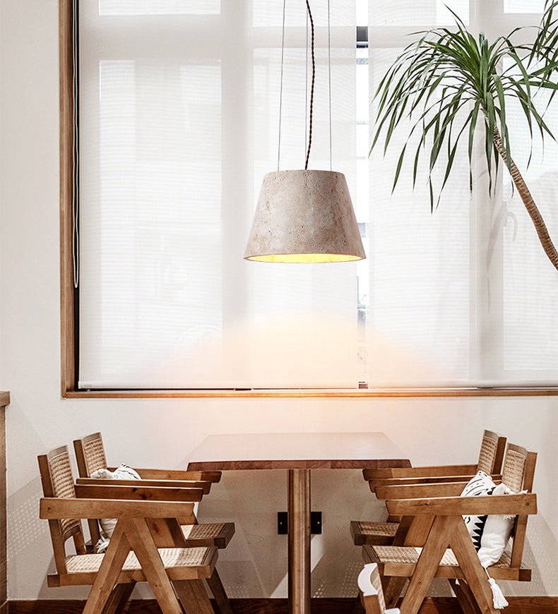 Travertine Talma Pendant Lamp