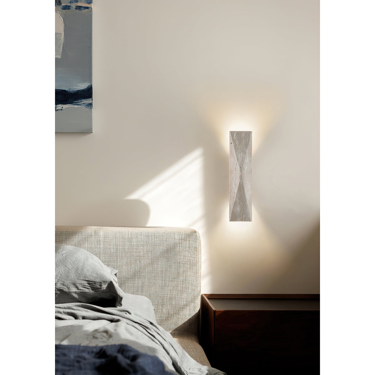 Coloria Travertine Wall Lamp