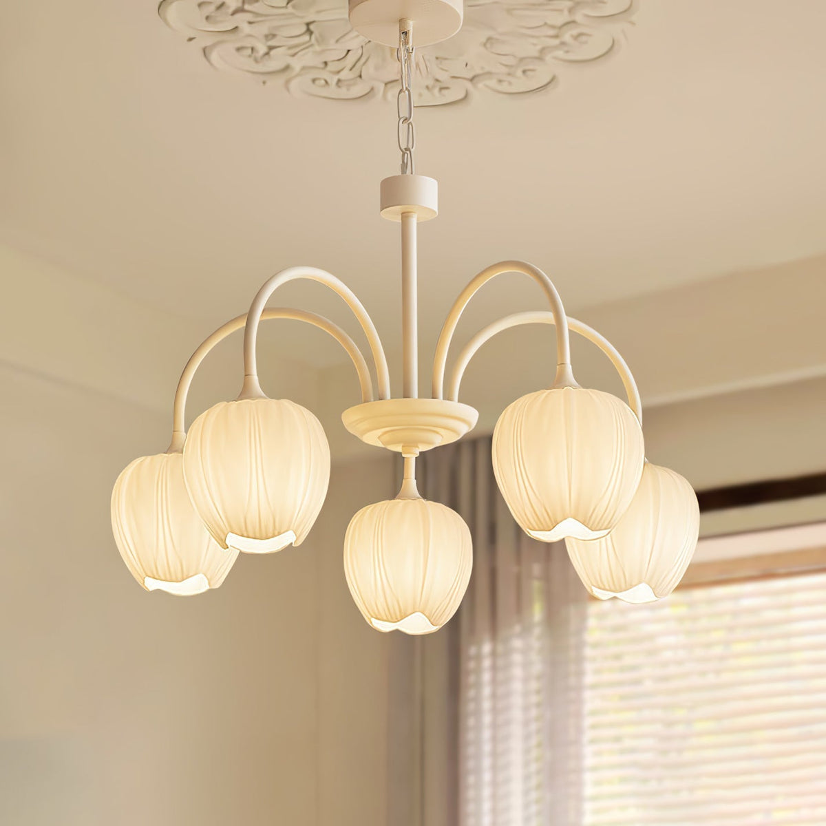Viloror Matcha Glass Chandelier