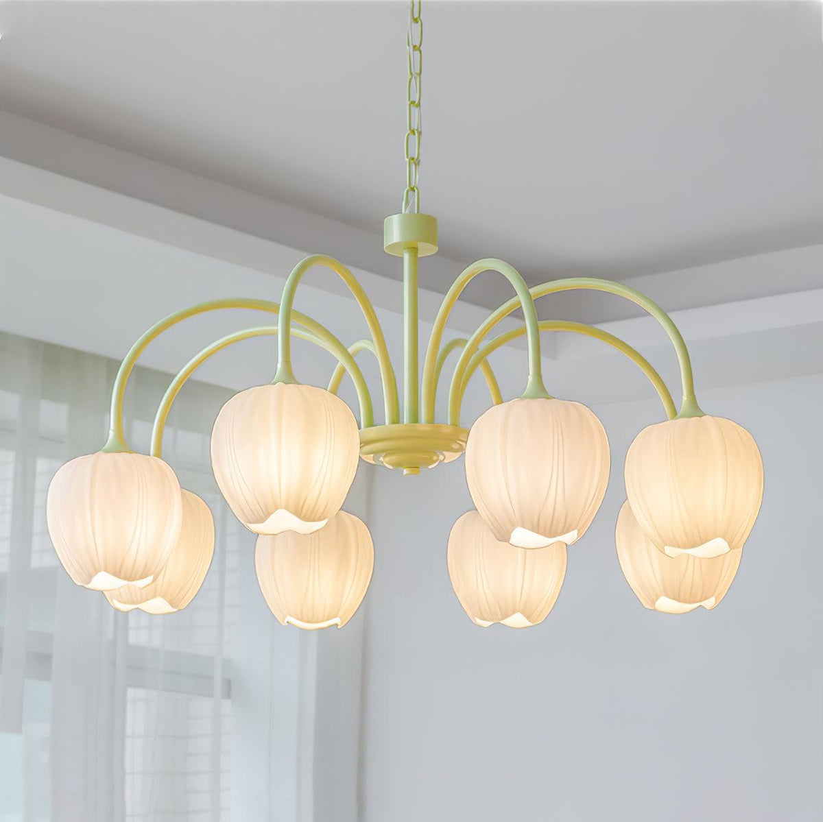 Viloror Matcha Glass Chandelier