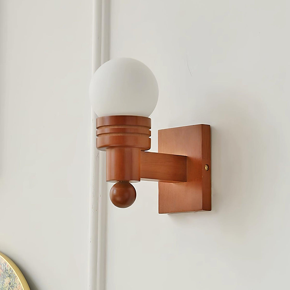 Beam Solid Wood Wall Lamp