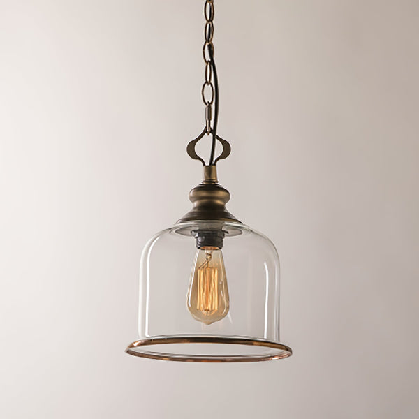 Sysolion Vintage Elegance Glass Pendant Lamp