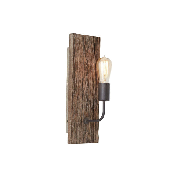Ovenaris Vintage Industrial Wooden Wall Lamp