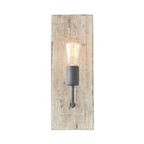 Ovenaris Vintage Industrial Wooden Wall Lamp