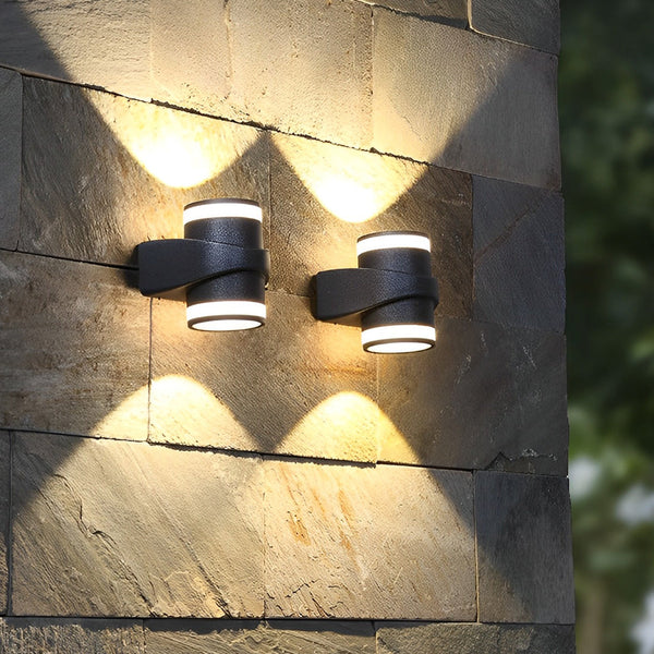 Wiona Round LED Outdoor Wall Washer Lights