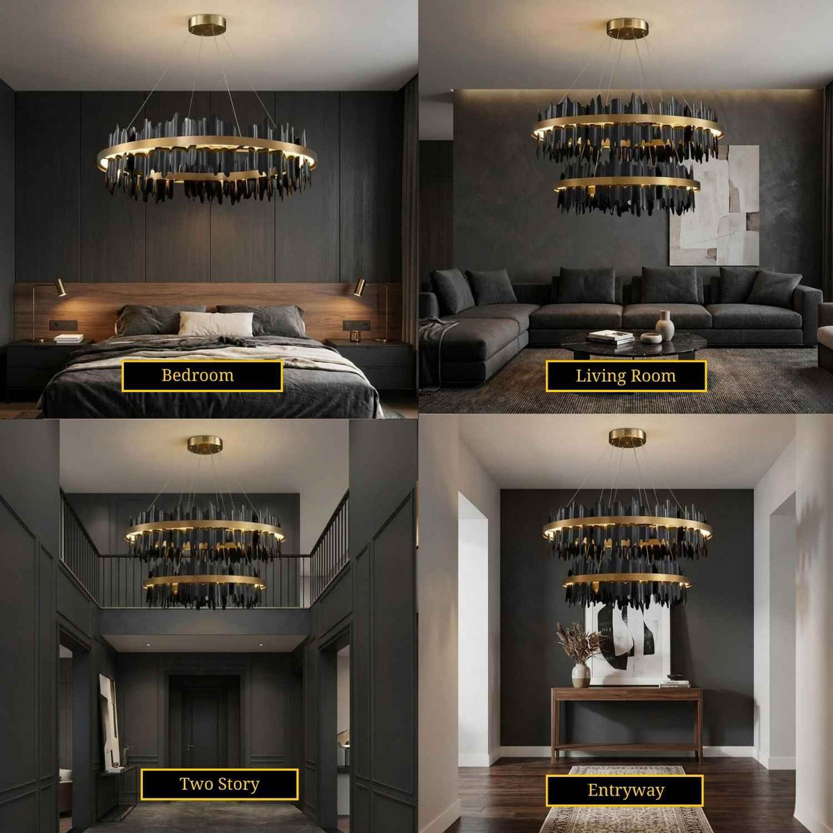 Verda Modern Circular Chandelier
