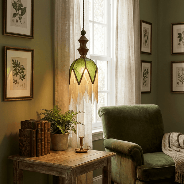 Verdant Tassel Pendant Light