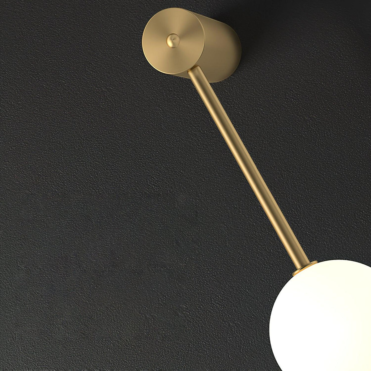Soloiella Wall Lamp Vertical Balls Brass