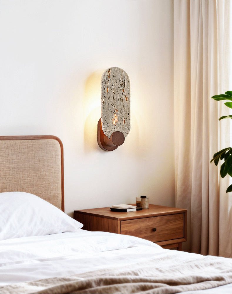 U-Shape Alabaster Arch Wall Sconce