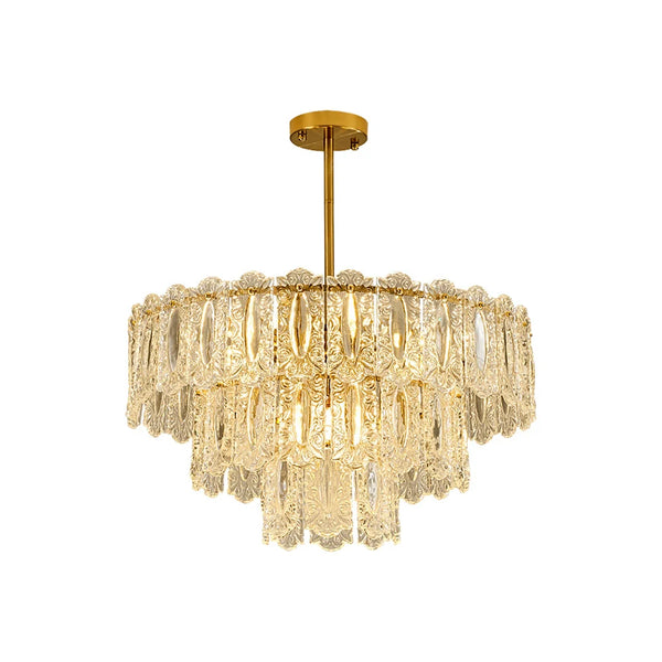 Vienna Glass Petals Chandelier