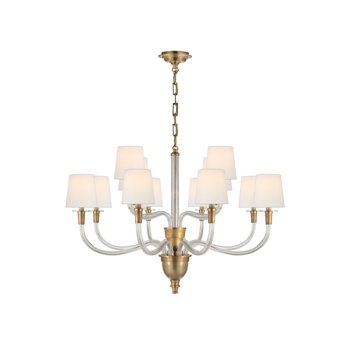 Syvinor Postmodern Luxury Crystal Fabric Chandelier