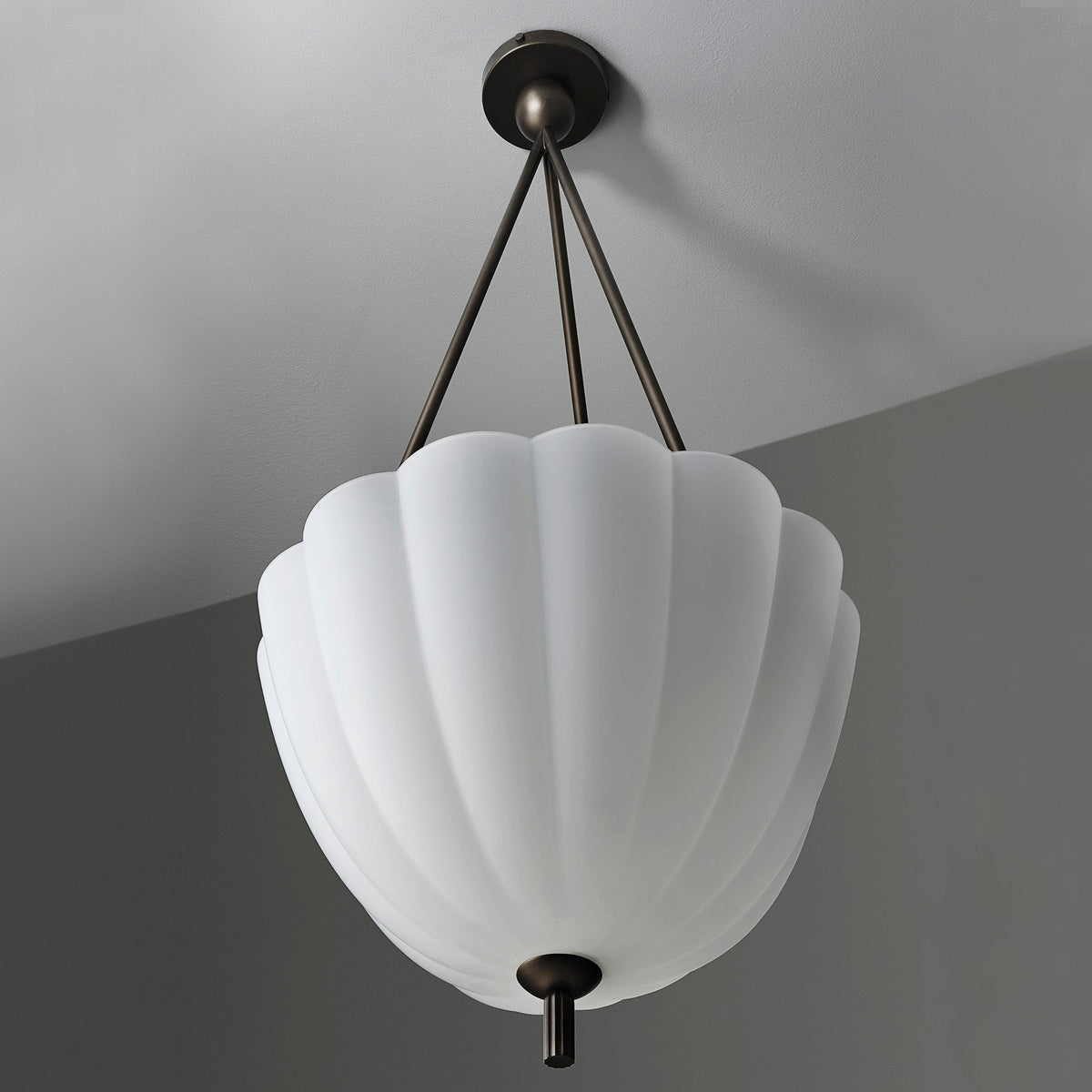 Vavelel Brass Glass Pendant Lamp