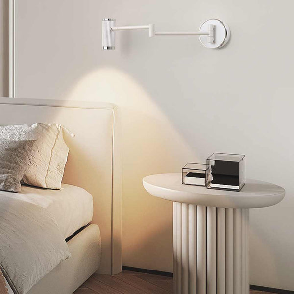 Wall Lamp Modern LED Spotlight with Adjustable Swing Arm