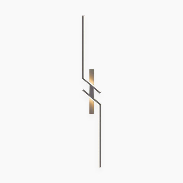 Wall Lamp Modern Simple Linear Dimmable LED, Gold / Black