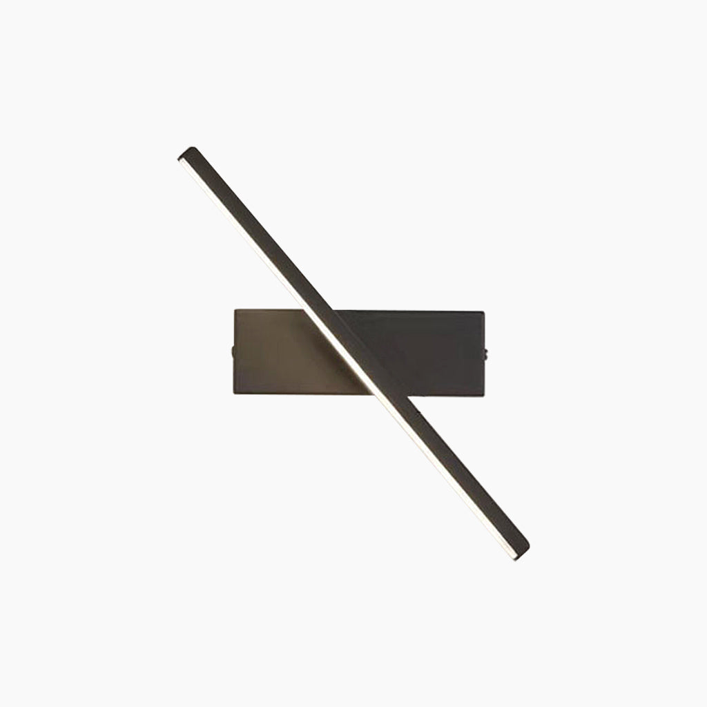 Wall Lamp Sconce Minimalist Rotating Aluminum LED, Linear/Oval