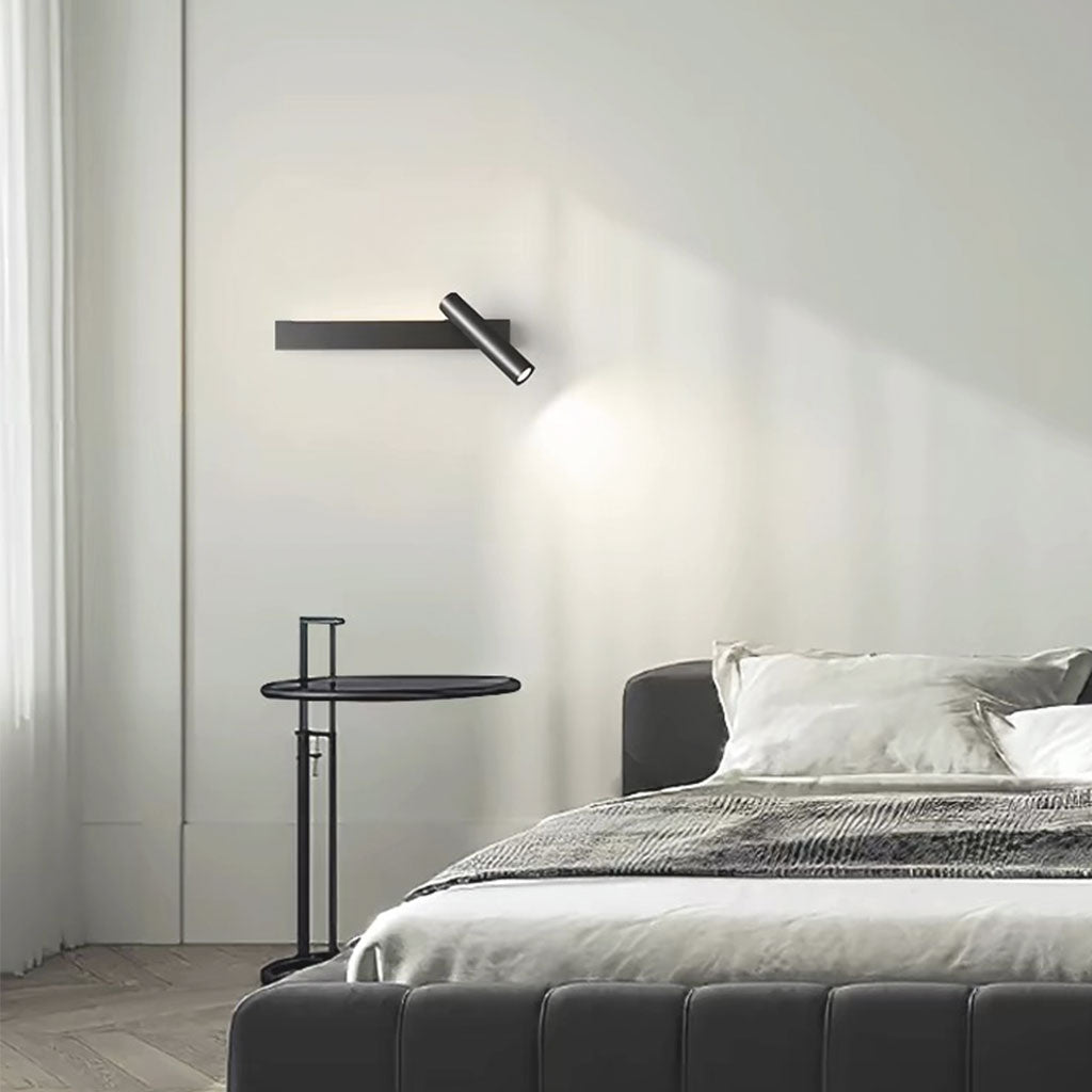 Wall Lamp Spotlight Minimalist Linear LED, Black / Gold