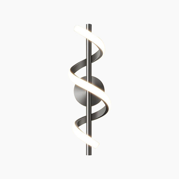 Wall Lamp Lighting Unique Wavy Linear, Aluminum