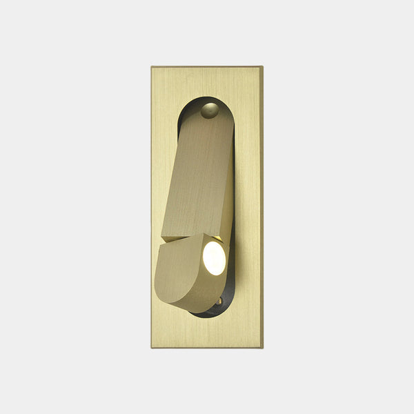 Wall Mounted Light Bed Lamp Minimalist Recessed Adjustable LED, 3 Colors