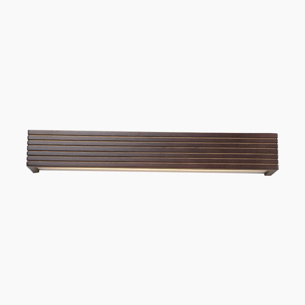 Wall Light Sconce Modern Minimalist Rectangle LED Linear, Wood & Acrylic