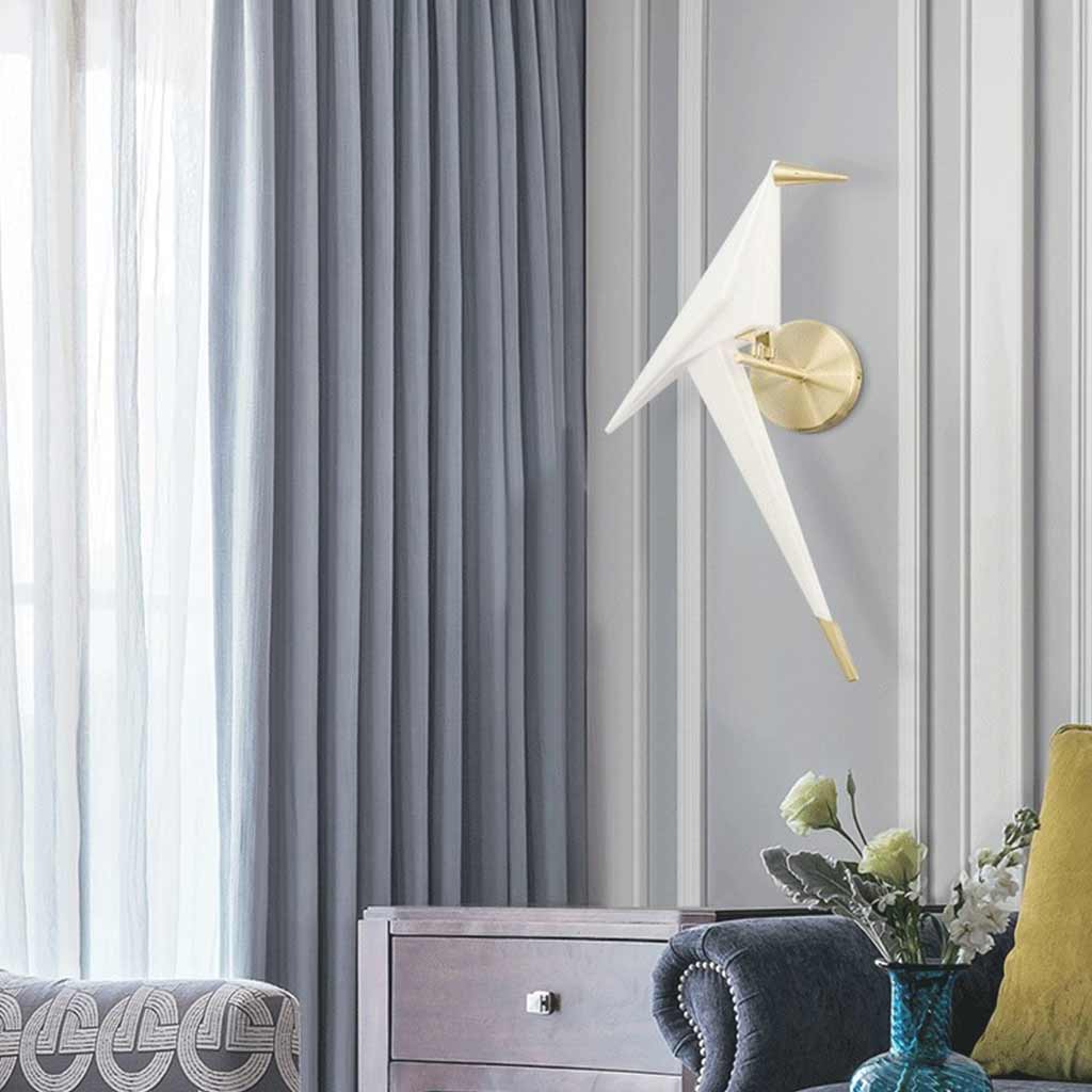 Wall Sconce Light Decorative Acrylic Bird LED
