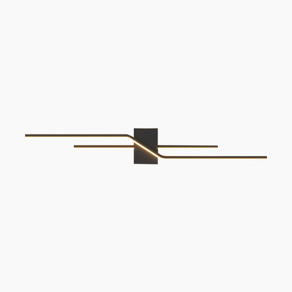 Wall Sconce Light Minimalist Geometric Decorative Metal Linear LED