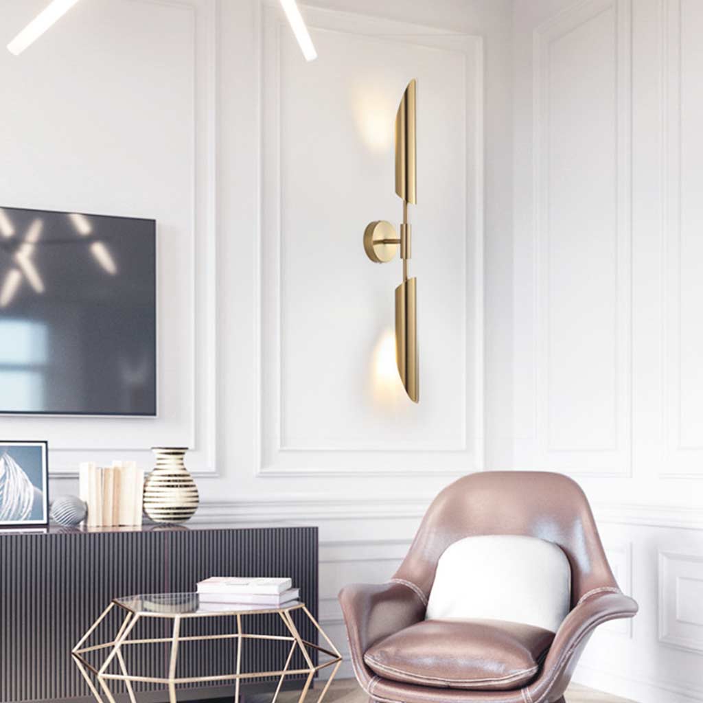 Wall Sconce Light Modern Decorative Gold Iron Arrow