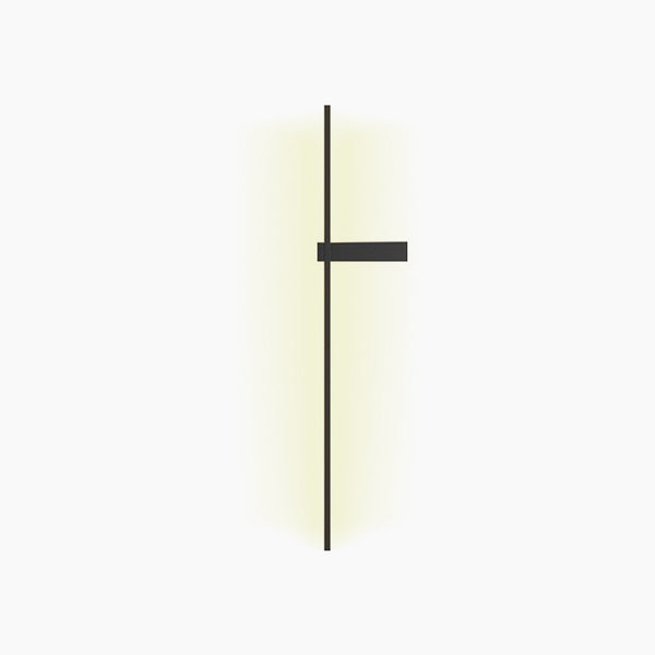 Wall Sconce Light Nordic Long Slim Linear LED Aluminum, Black / White