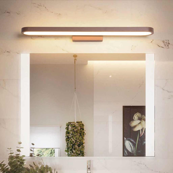 Wall Sconce Vanity Lamp Minimalist Linear Oval LED