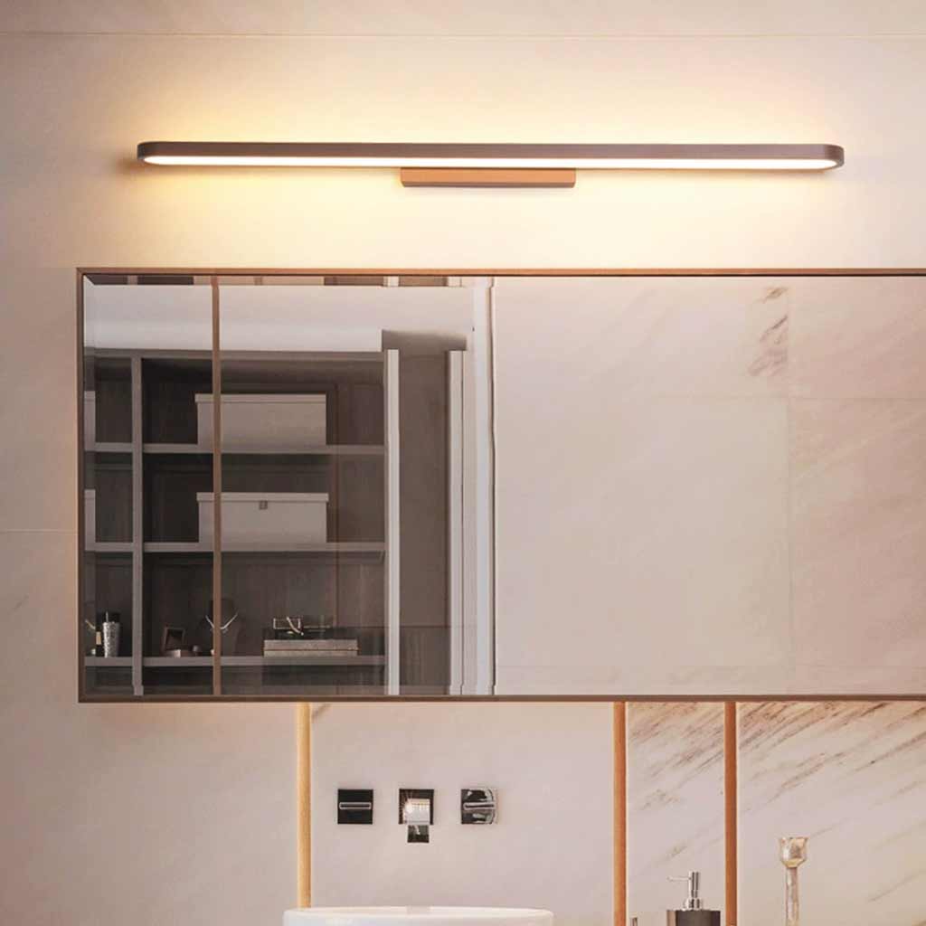 Wall Sconce Vanity Lamp Minimalist Linear Oval LED