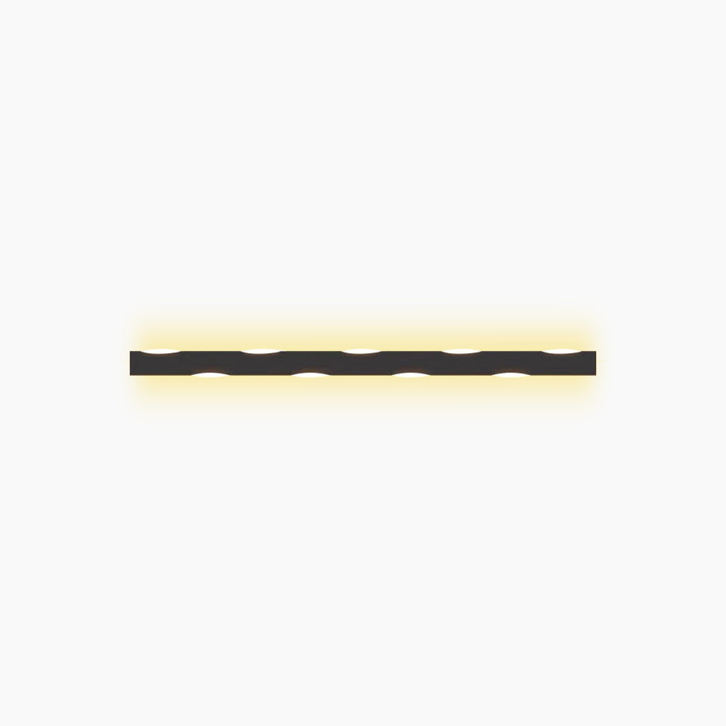 Wall Sconce Nordic Simple Wave Linear LED, Iron&Acrylic