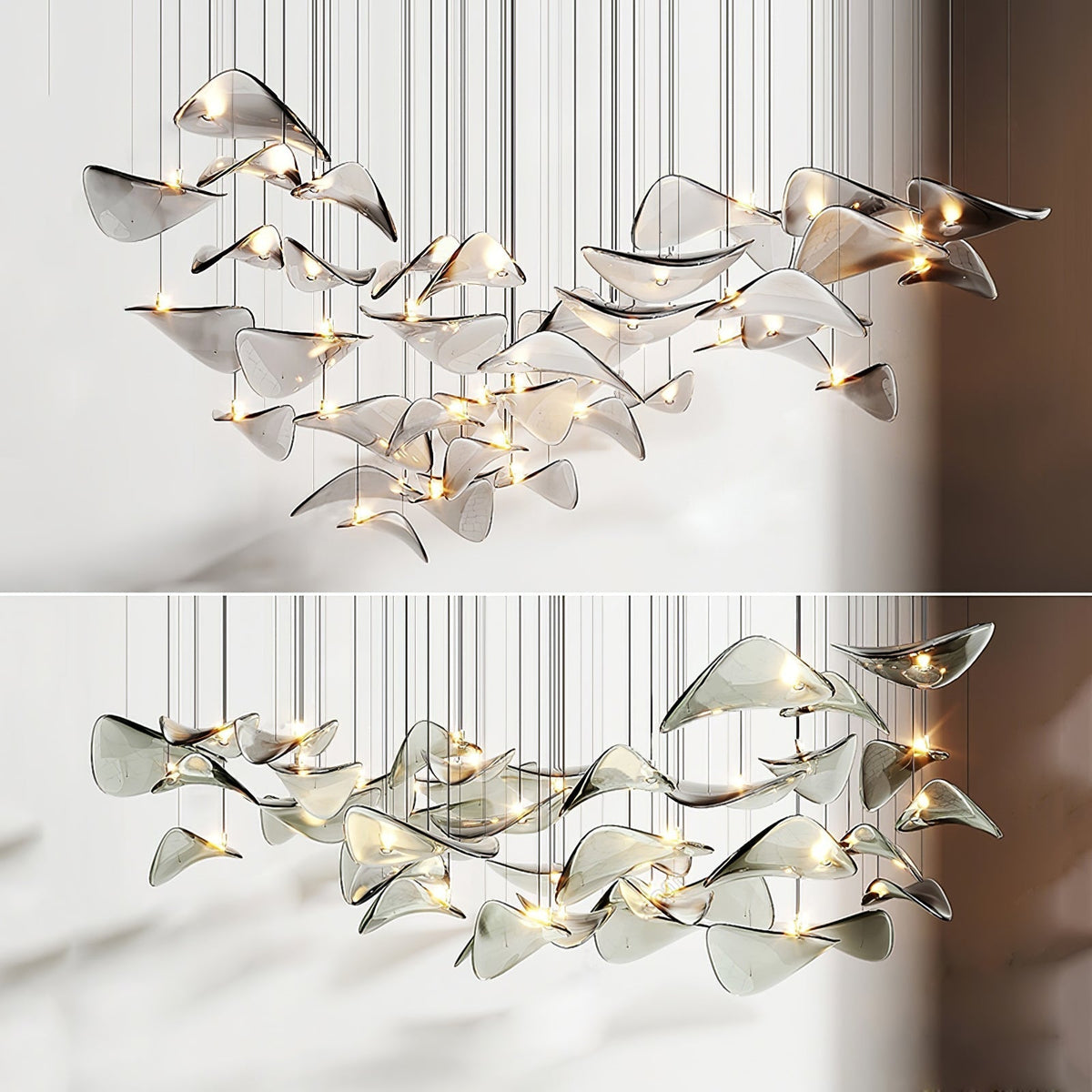 Lioris Butterfly Gold Pendant Light