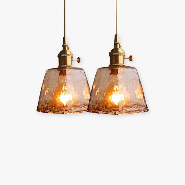 Evin Pendant Light Glass&Brass