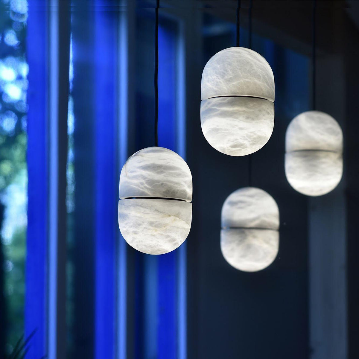 YUM Alabaster Pendant Light