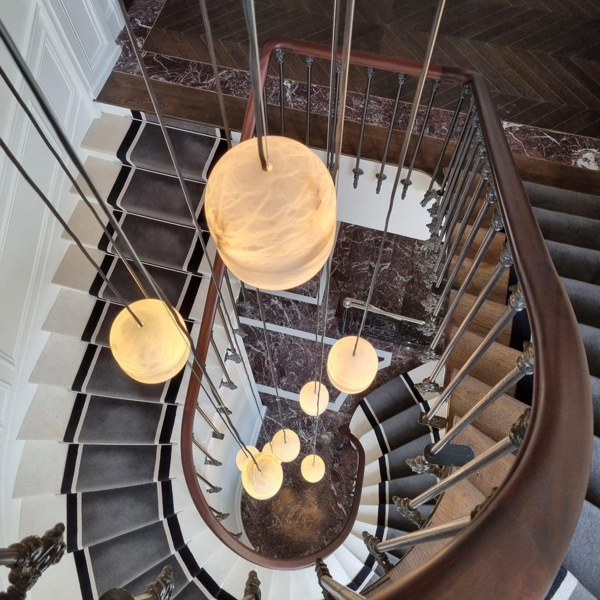 YUM Alabaster Pendant Light