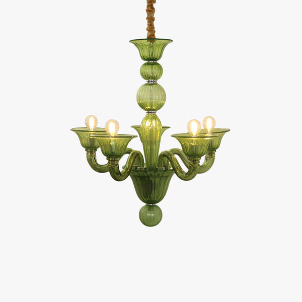Silva Retro Chandelier Glass Dining Room Living Room