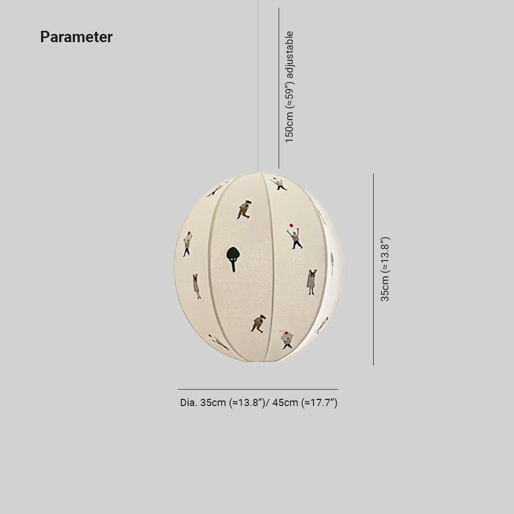 Avin Fabric Pendant Lamp