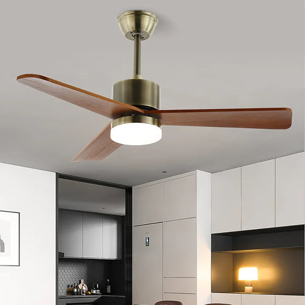 Zephyr Wood Acrylic Ceiling Fan Light