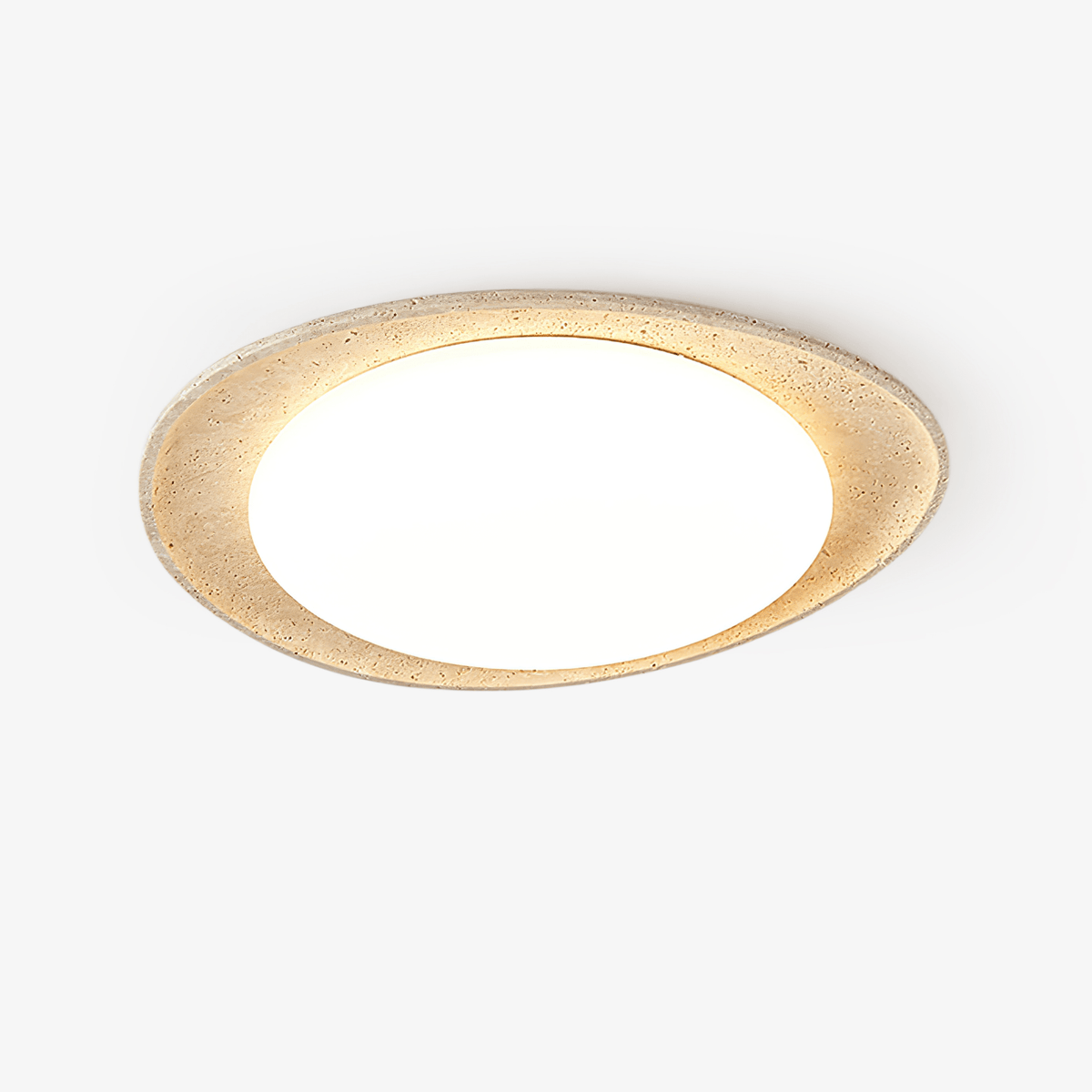 Orolume Travertine Ceiling Light