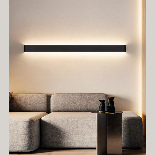 Arisha Minimalist Wall Lamp, Black/White