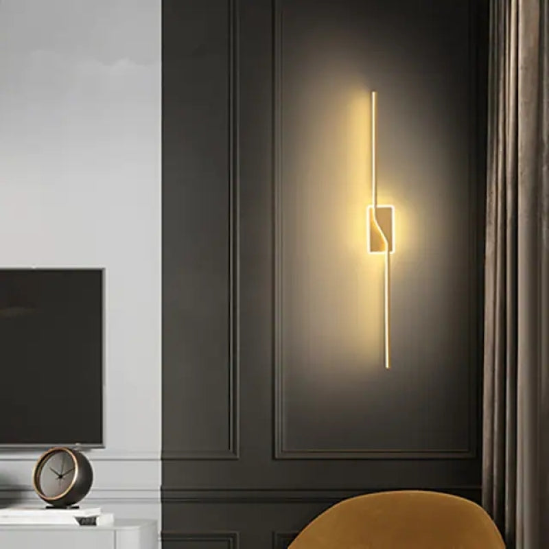 Minimalist Long LED Wall Light Indoor