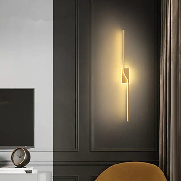 Minimalist Long LED Wall Light Indoor