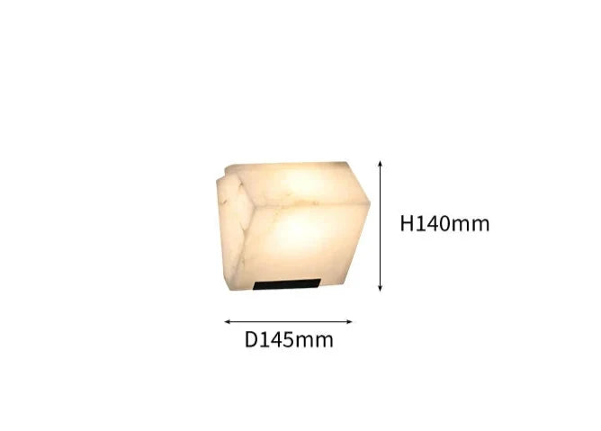 Alabaster Block Wall Sconce | CLOPSW0265