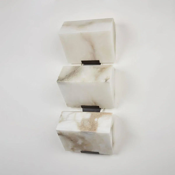 Alabaster Block Wall Sconce | CLOPSW0265