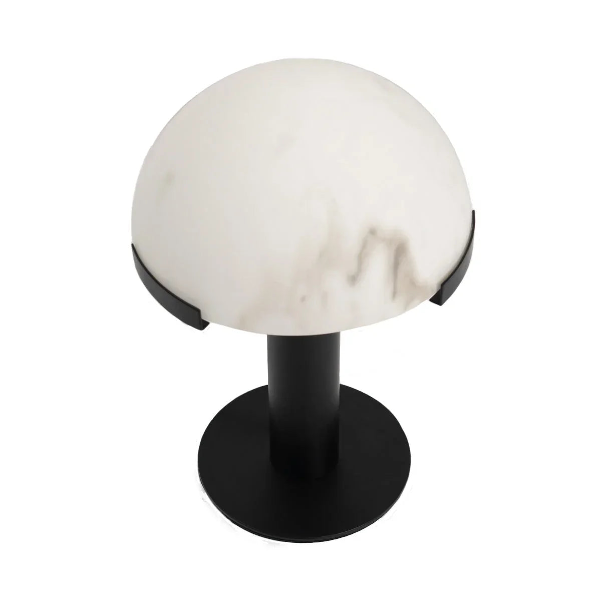 Alabaster Dome Table Lamp | Black | CL026MBZ