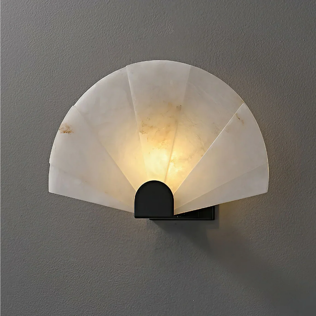 Alabaster Fan Wall Sconce | CLGST59