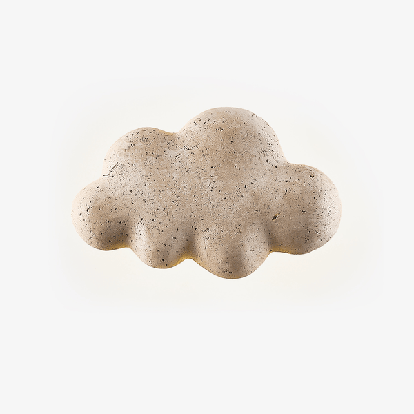 Stone Cloud Wall Light