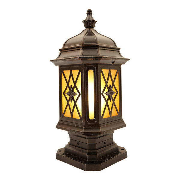 Wise Modern Waterproof Outside Pillar Lights