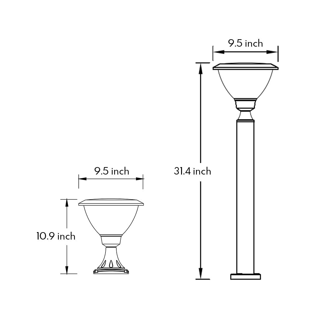Darlene Modern Minimalist Outdoor Lights