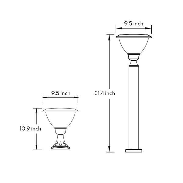 Darlene Modern Minimalist Outdoor Lights