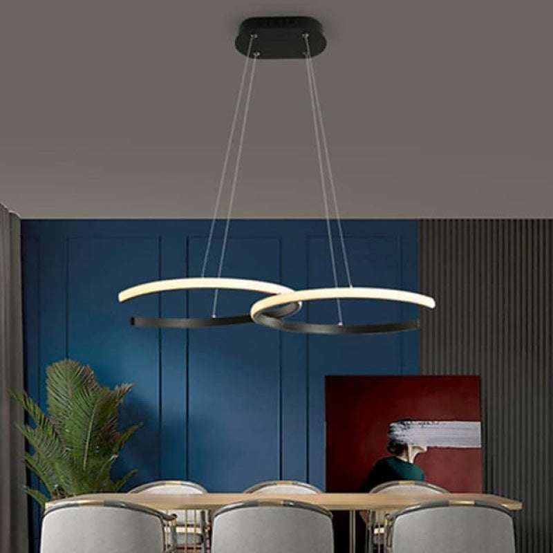 Modern Round Pendant Light LED Design for Dining Room